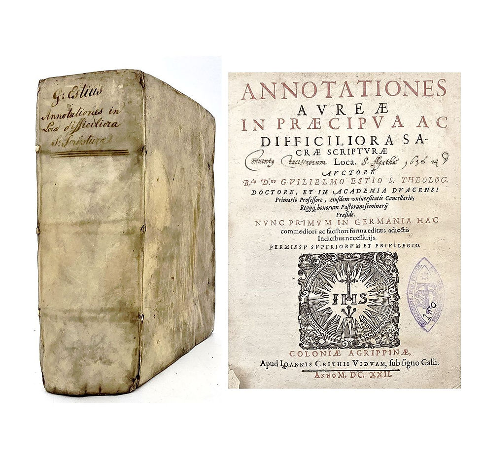EA 1622 – Estius: Annotationes Aureae - RAR