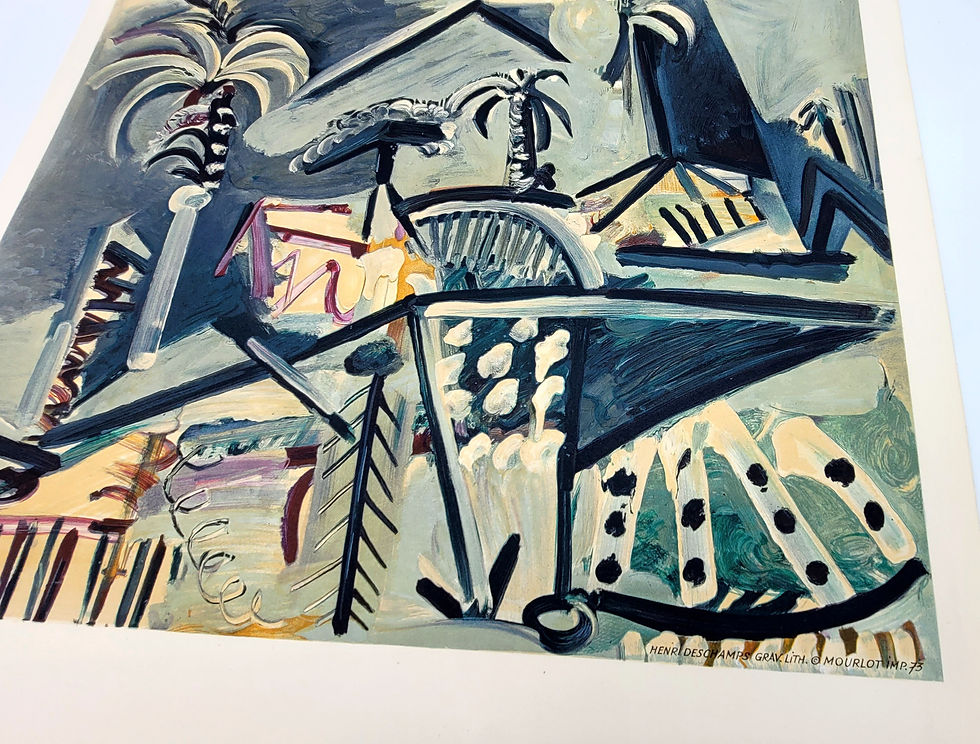 Miniaturbild: Pablo Picasso Plakat – Avignon Prolongation – 1973