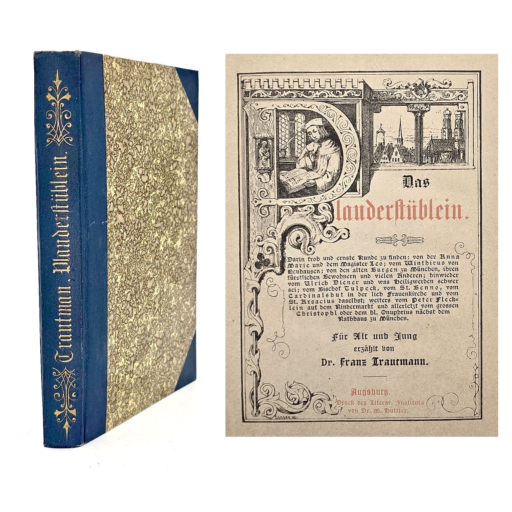 EA 1855 - Franz Trautmann: Das Plauderstüblein. Für Alt und Jung erzählt