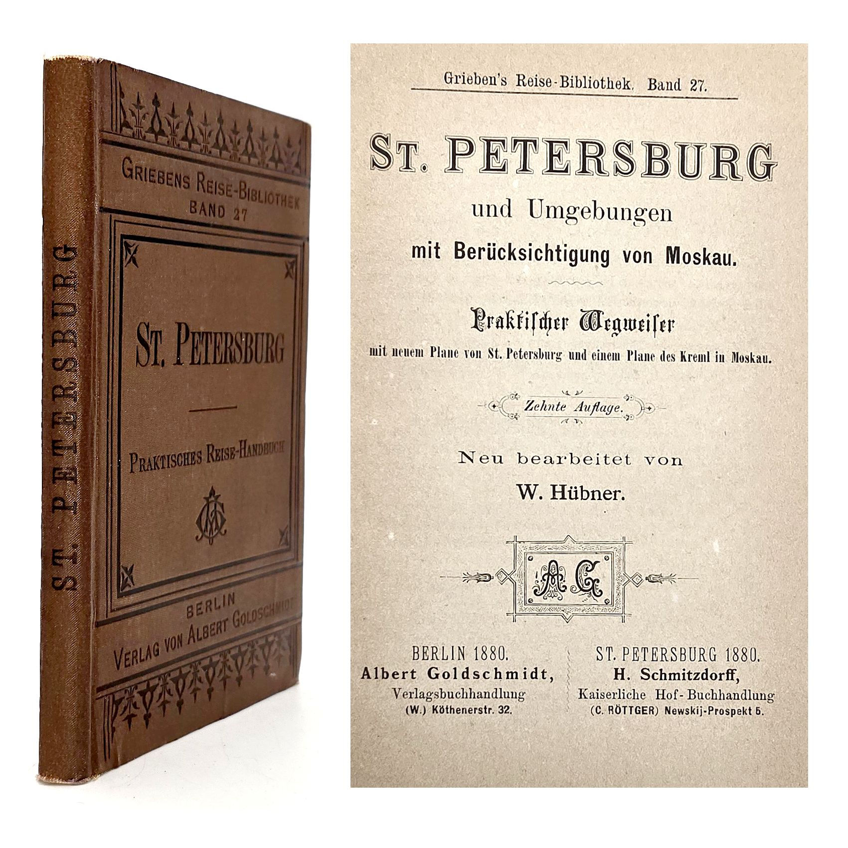 1880 – Griebens Reiseführer: St. Petersburg