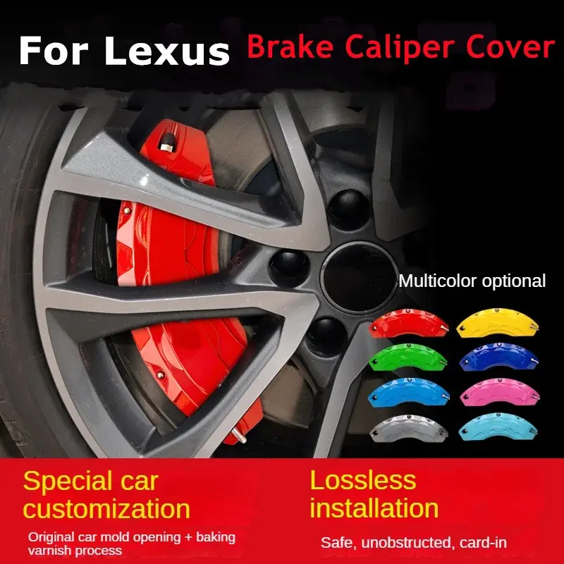 For Lexus Car Brake Caliper Cover Aluminum Front Rear kit