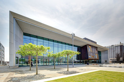 Cast front of venue.jpeg