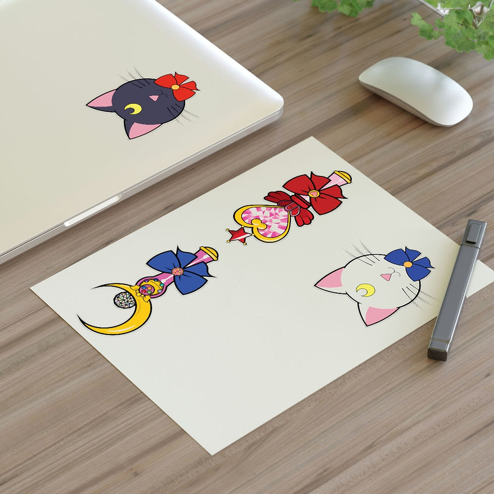 Thumbnail: The Moon Kingdom - Royalty - Sticker Sheet