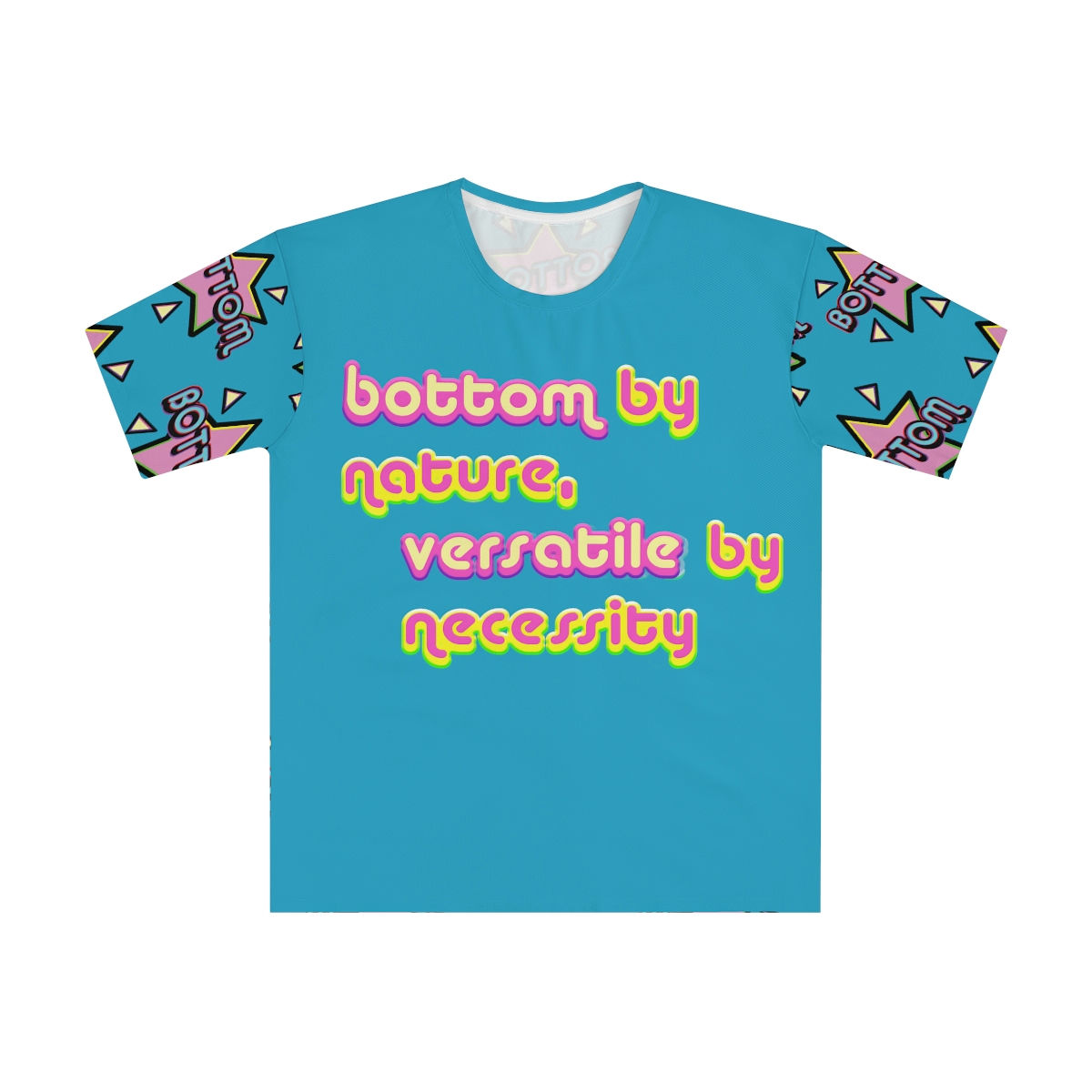 Bottom By Nature, Versatile By Necessity Loose Fit Tee