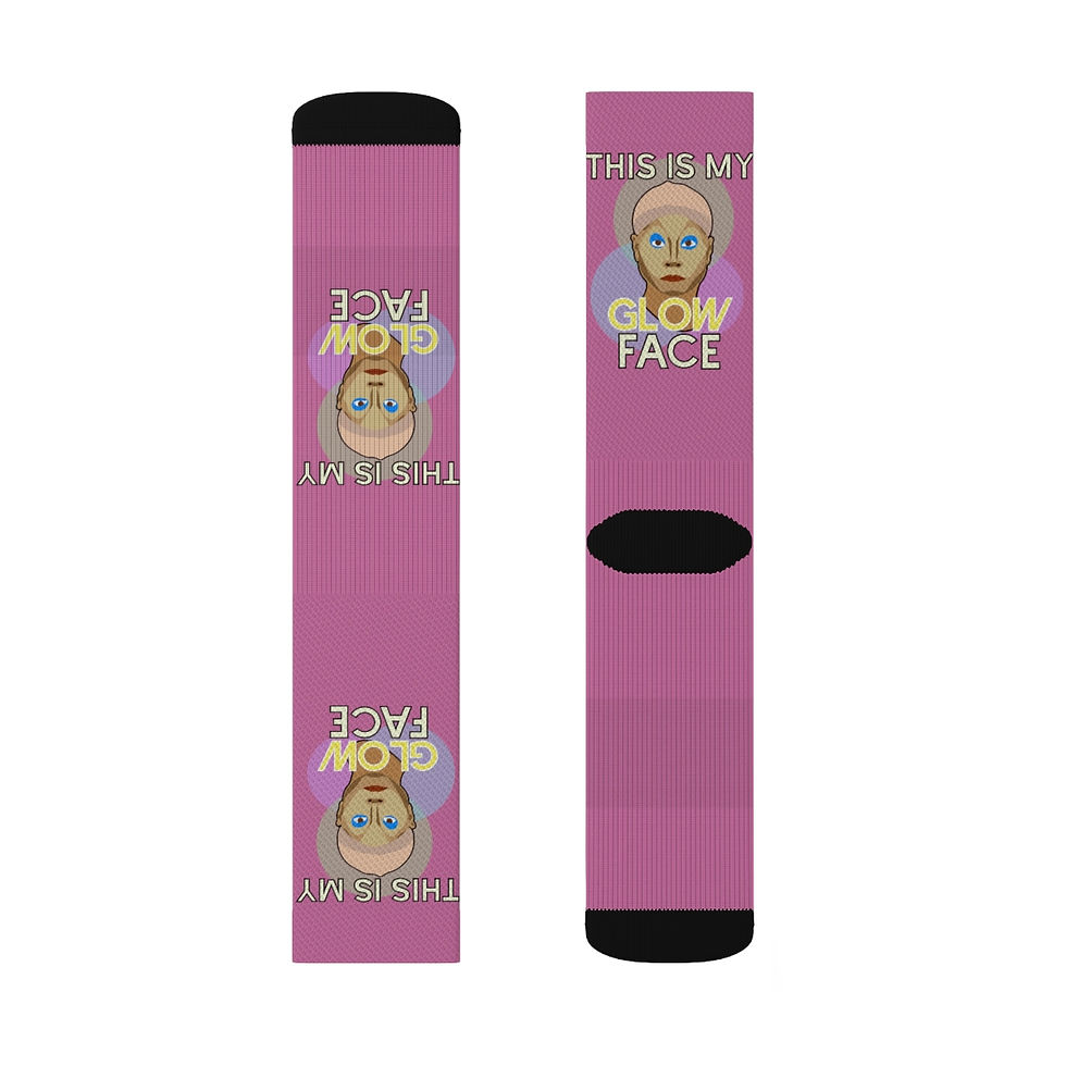 Thumbnail: GLOW Face Socks V2