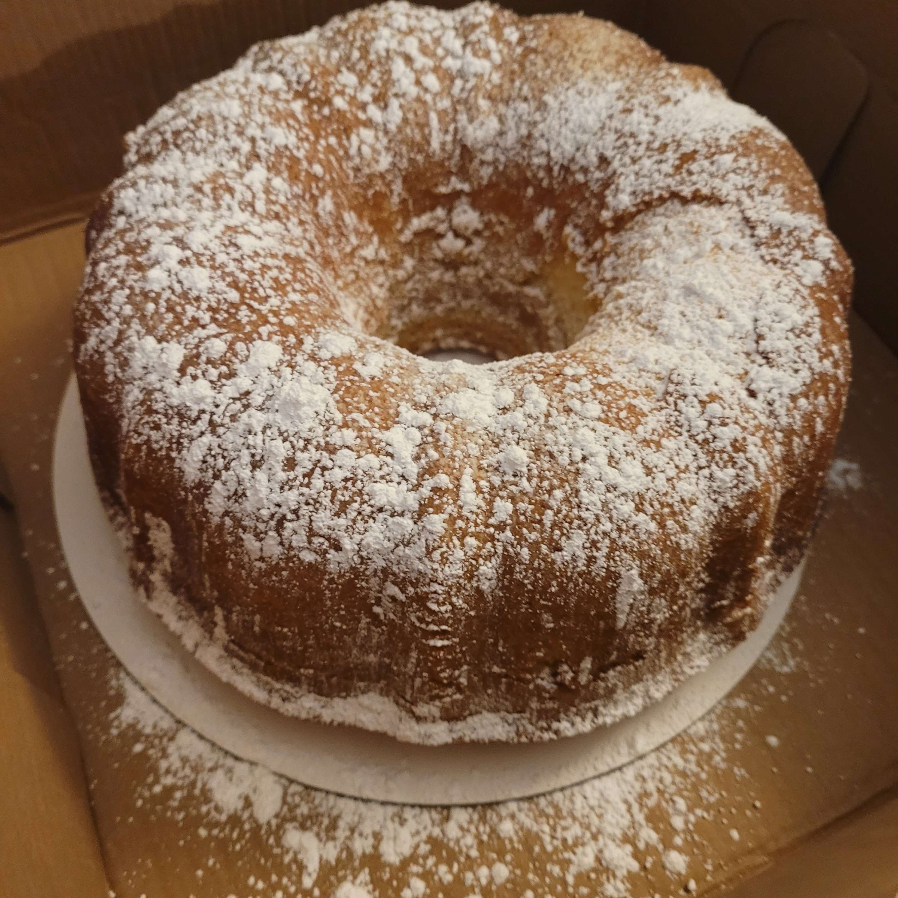 Sour Cream pound cake