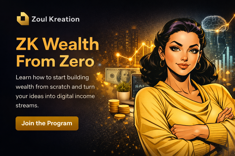Zoul Kreation Wealth From Zero
