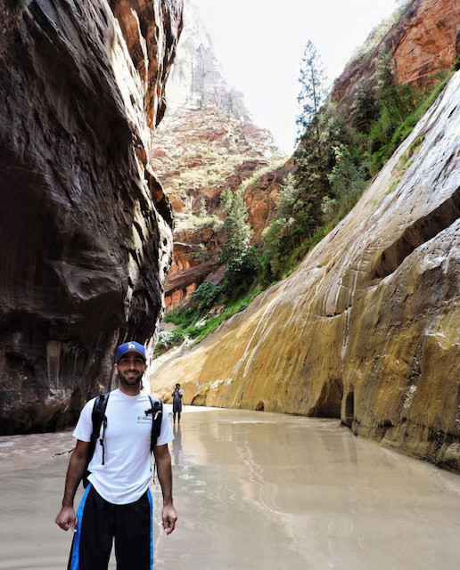 Nick in Zion National Park