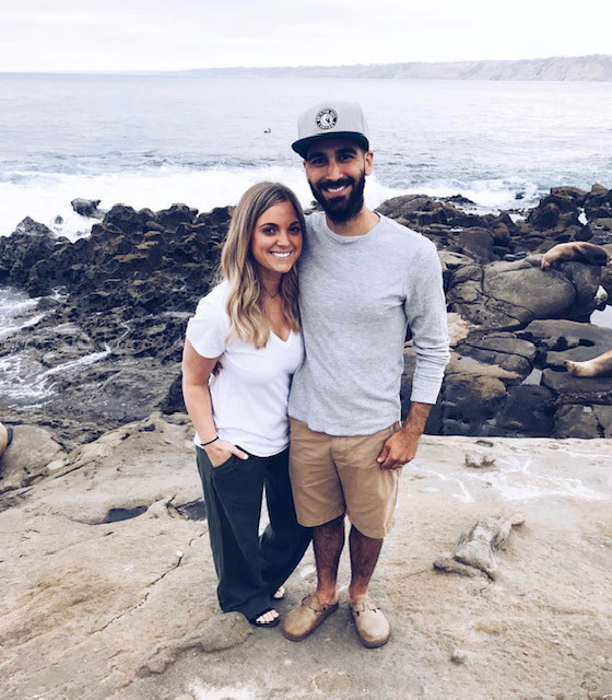 Nick and Kristina in California
