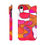 Thumbnail: Abstract vibrant phone case, dual layer protection, Fiona Skei art