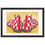 Thumbnail: Watercolor painting of red and white checkered shoes on yellow background. Fiona Skei Art.