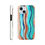 Thumbnail: Abstract vibrant phone case, dual layer protection, Fiona Skei art