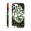 Thumbnail: Abstract phone case design: Woman's face, green vines