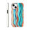 Thumbnail: Abstract vibrant phone case, dual layer protection, Fiona Skei art