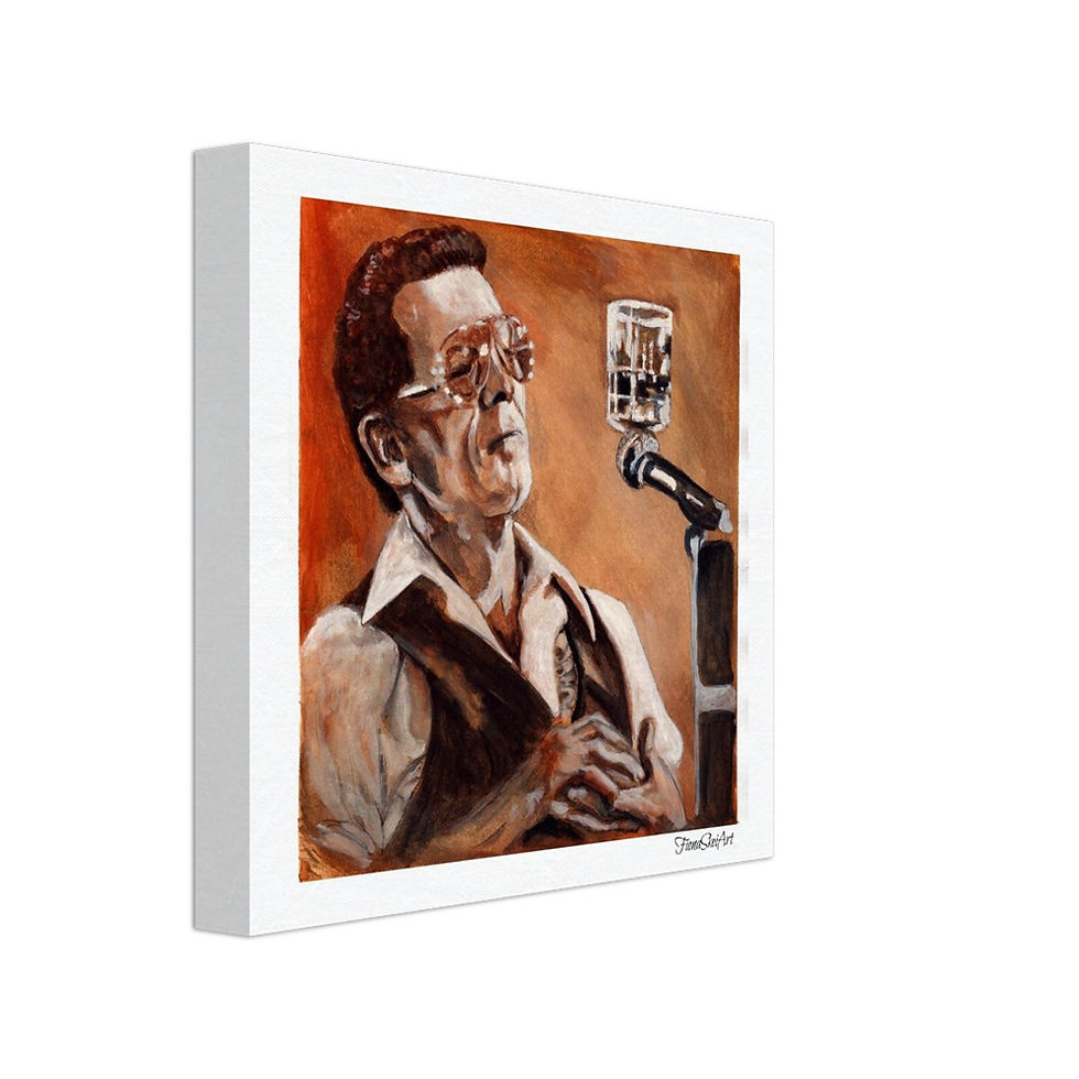 Mini Song & Whiskey Canvas Art – Ready to Hang, High-Quality Print