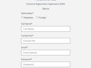 Procedure for creating online profile and submission of the application for MECEE(MD/MS) 2025