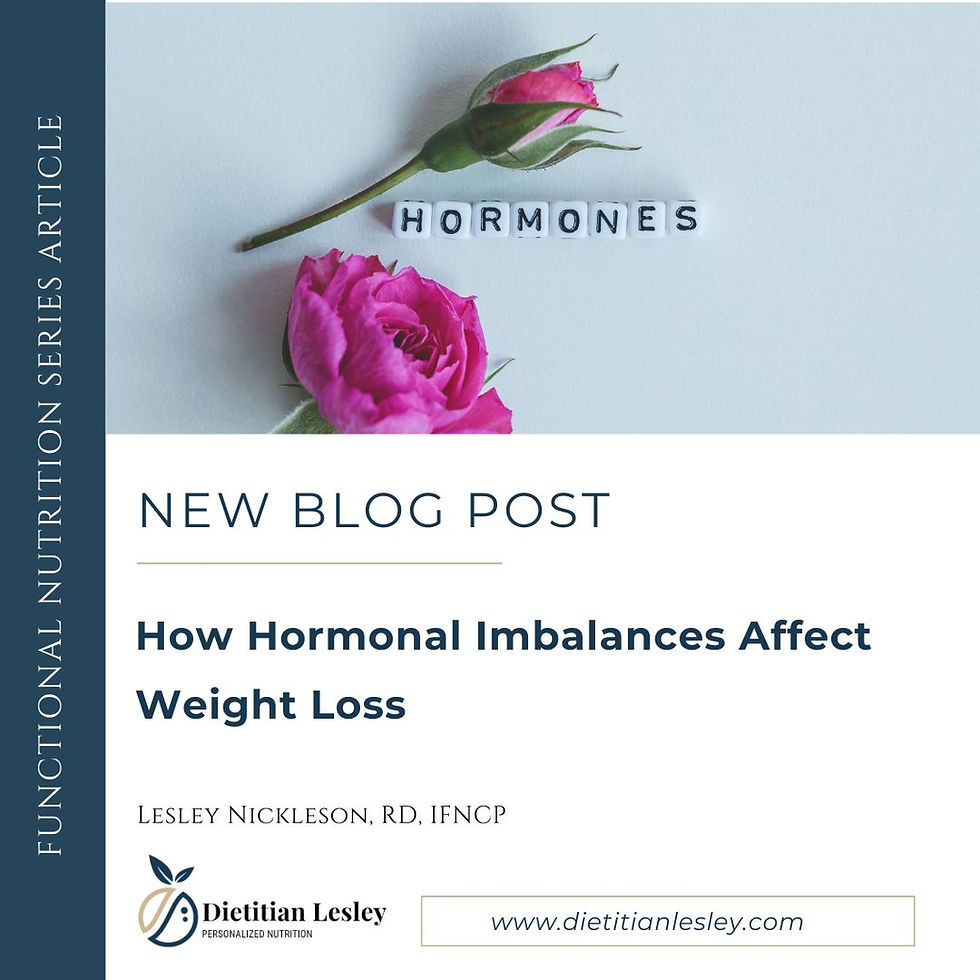 nutrition hormone balance