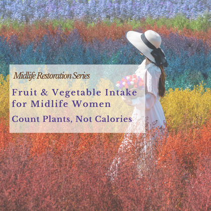fruit and vegetable intake for midlife women