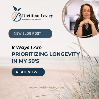 longevity  functional dietitian