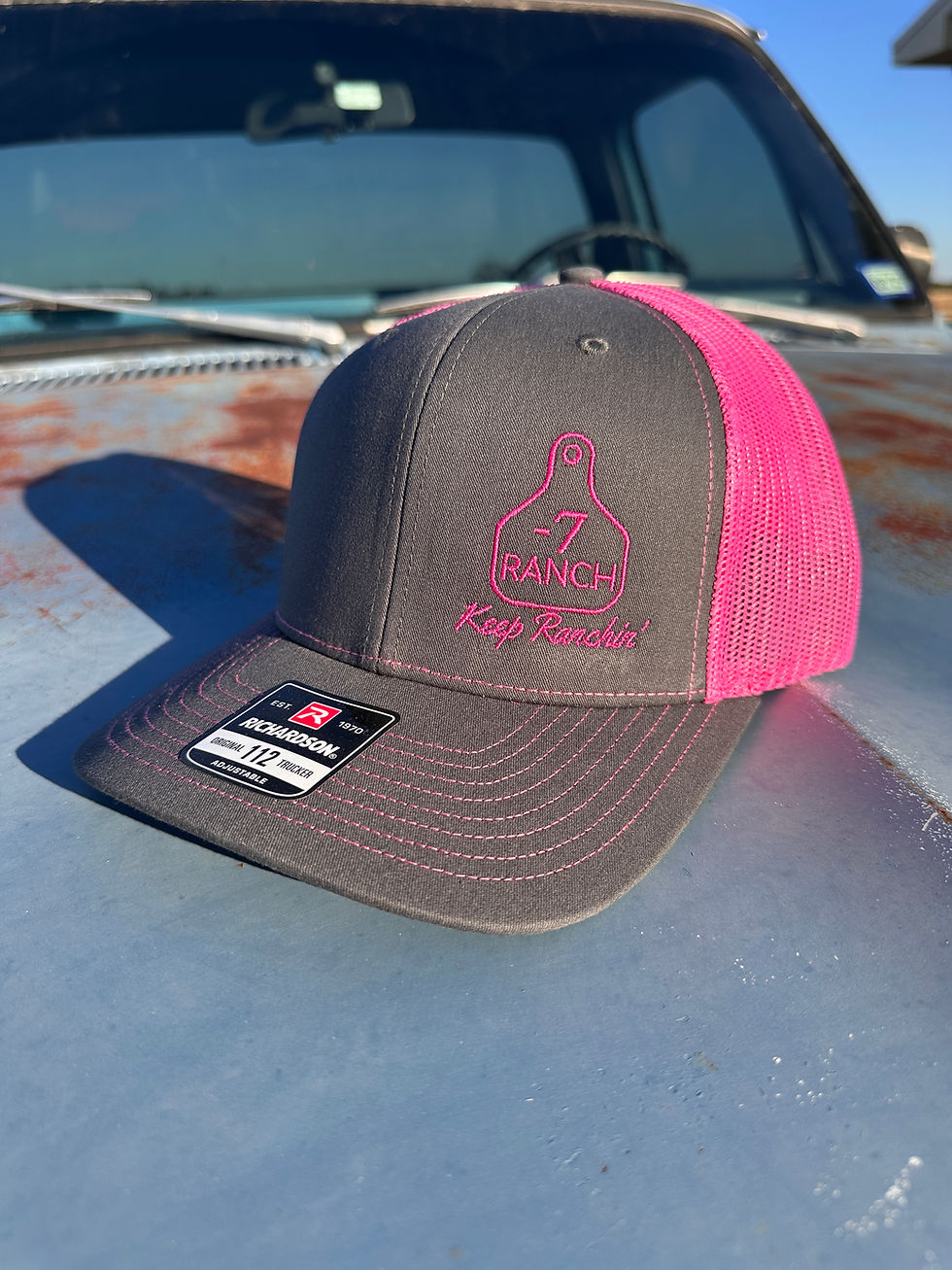 Thumbnail: Bar 7 Ranch - Richardson (112) - Logo Trucker Hat