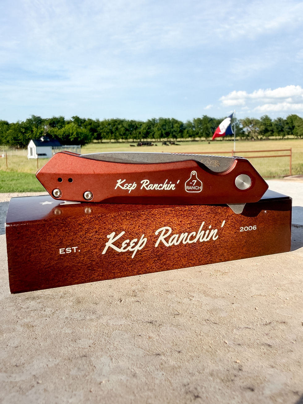 Thumbnail: Bar 7 Ranch - Case Dark Brown Anodized Aluminum Kinzua®