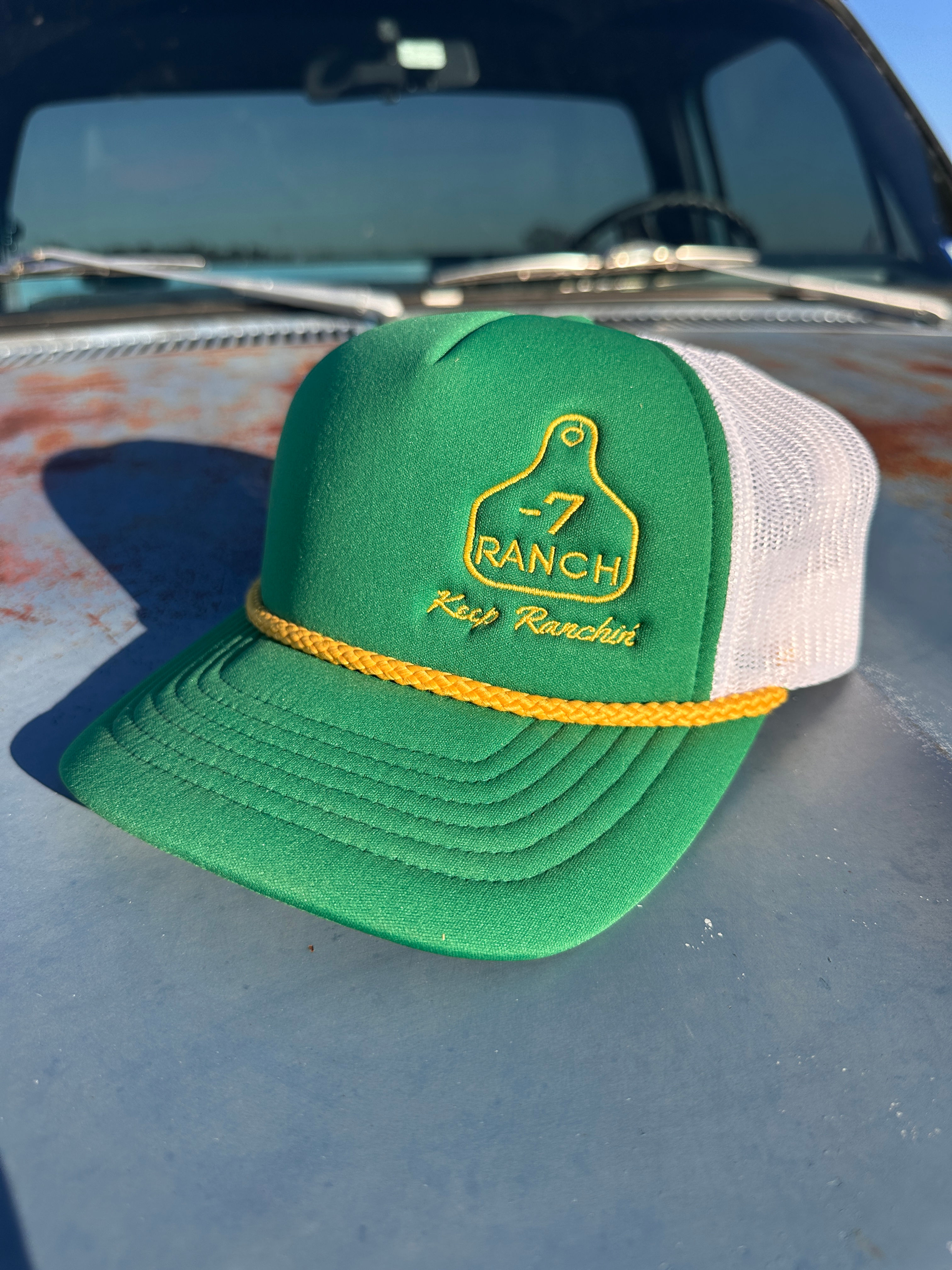 Bar 7 Ranch - Richardson (213) - Logo Foamy Style Trucker Hat