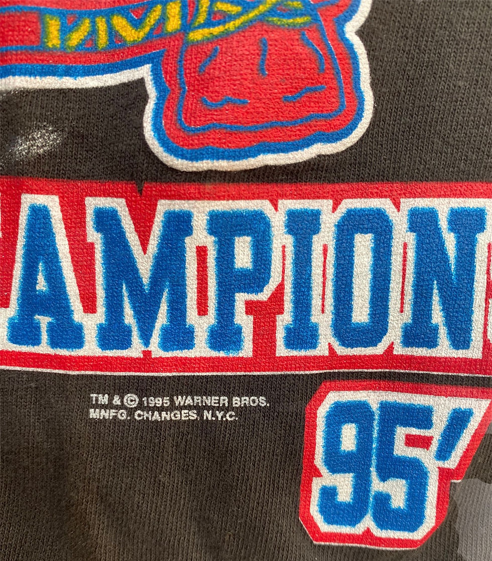 Thumbnail: 1995 Atlanta Braves World Series Champion T-Shirt