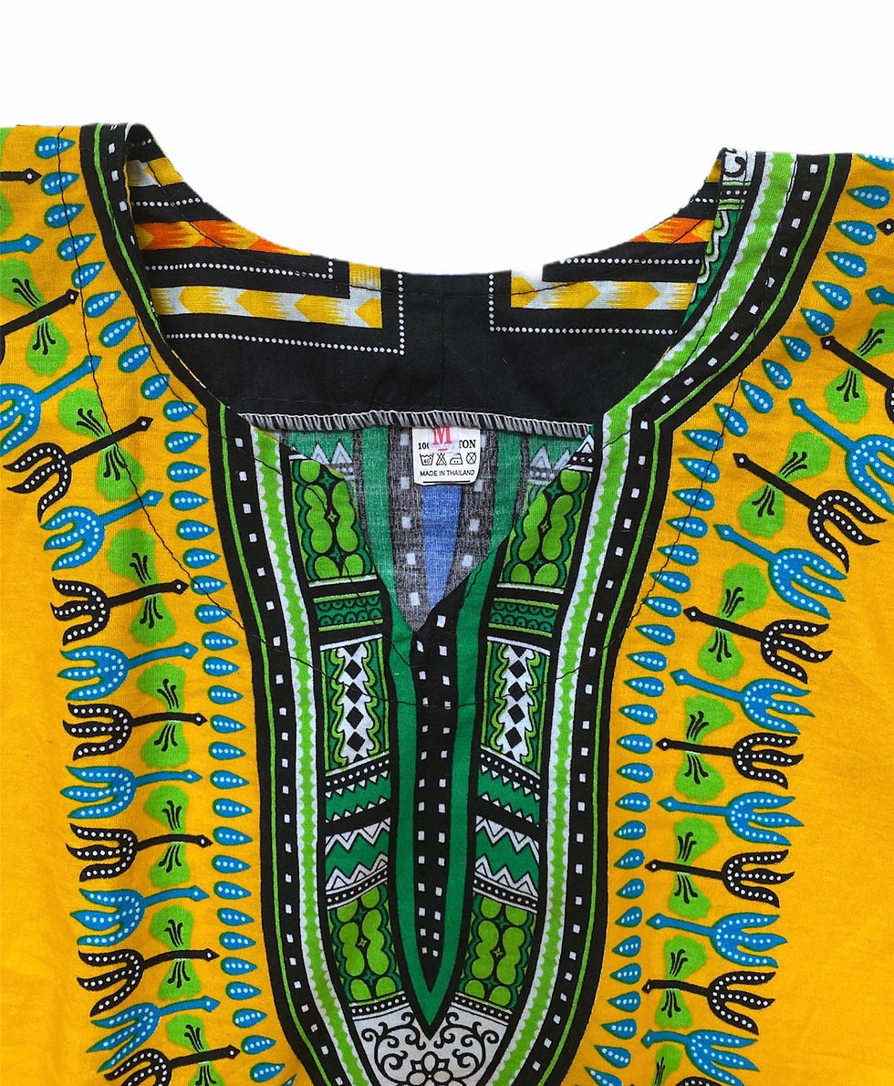 Thumbnail: Yellow ToddlersDashiki (5/6)