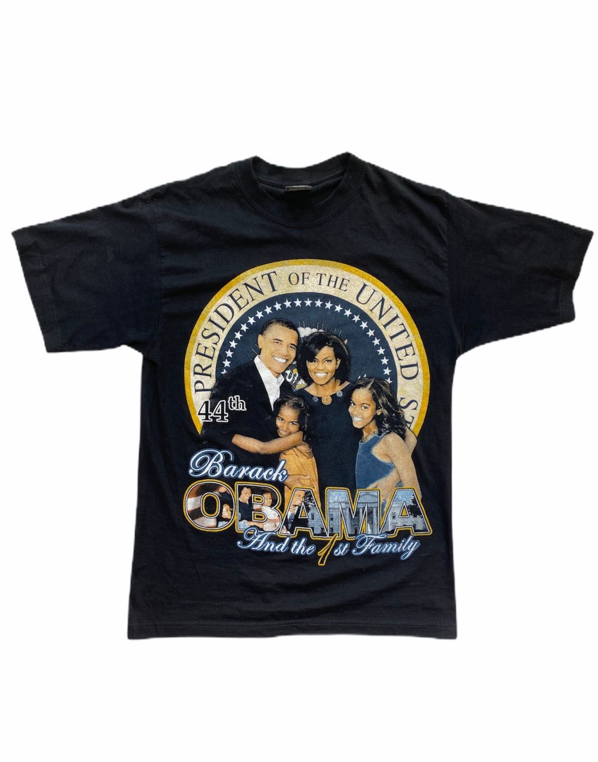 Barack Obama and the 1st Family Rap Tee Style Tshirt (M)