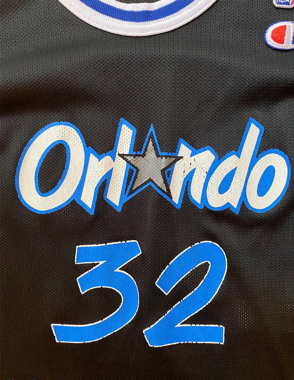 Thumbnail: Shaquille O’Neal Orlando Magic Champion Basketball Jersey (14/16)