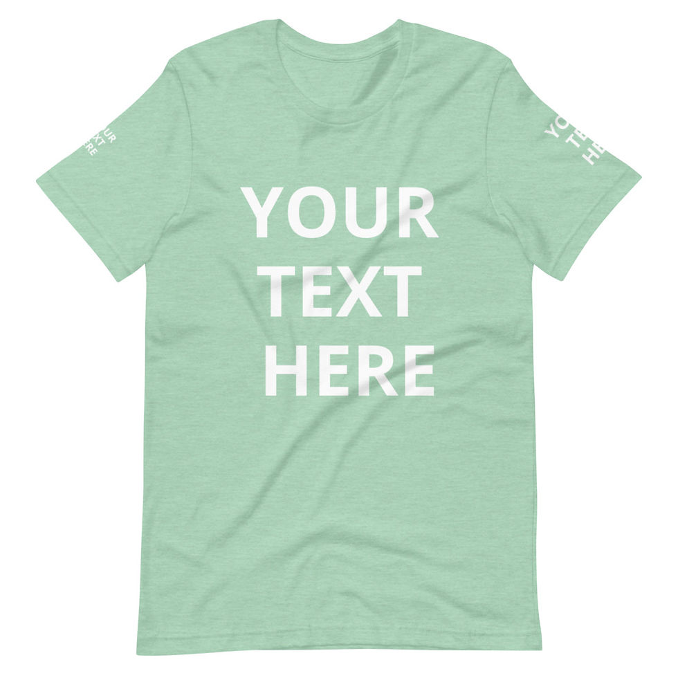 Thumbnail: Your Custom Short-Sleeve Unisex T-Shirt