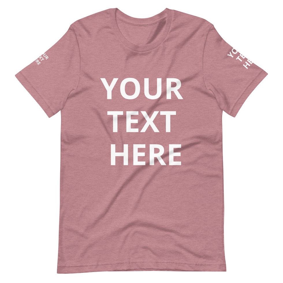 Thumbnail: Your Custom Short-Sleeve Unisex T-Shirt