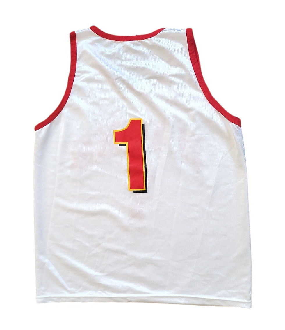 Thumbnail: Vintage Atlanta Hawks Play Jersey (mens sz L)