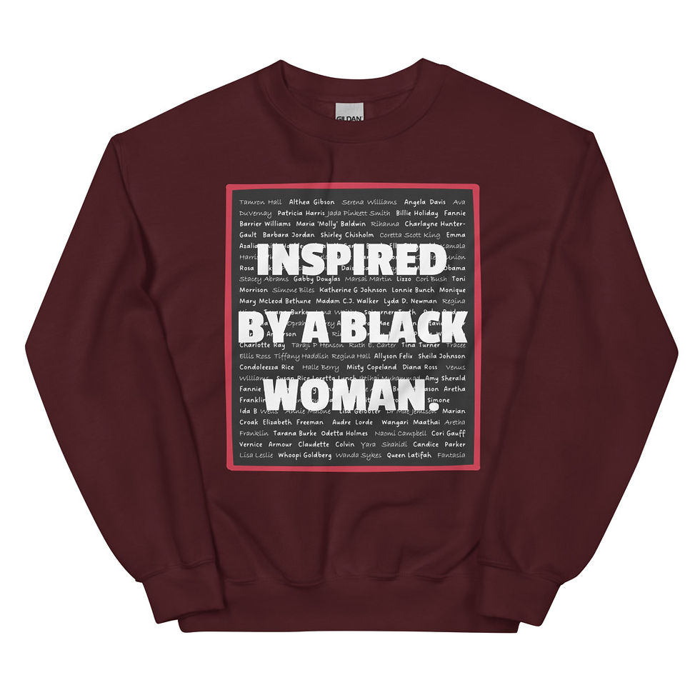 Thumbnail: Inspired By A Black Woman Crewneck