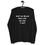 Thumbnail: Black Man Unisex Long Sleeve Tee 