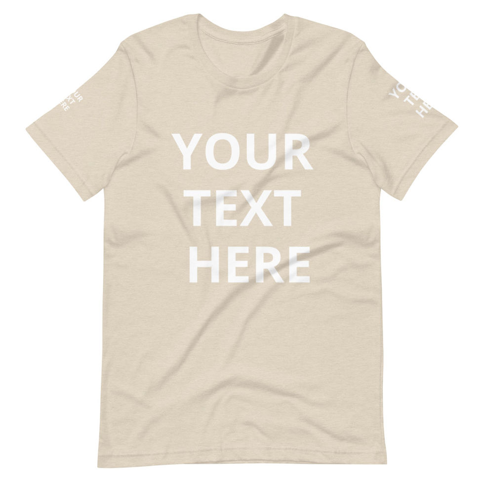 Thumbnail: Your Custom Short-Sleeve Unisex T-Shirt