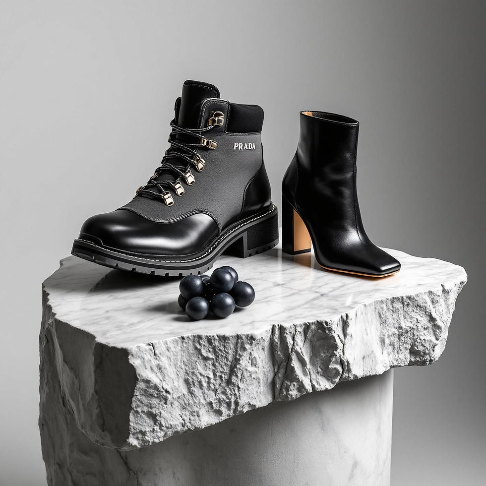 Ground control: Sculptural soles define AW25.