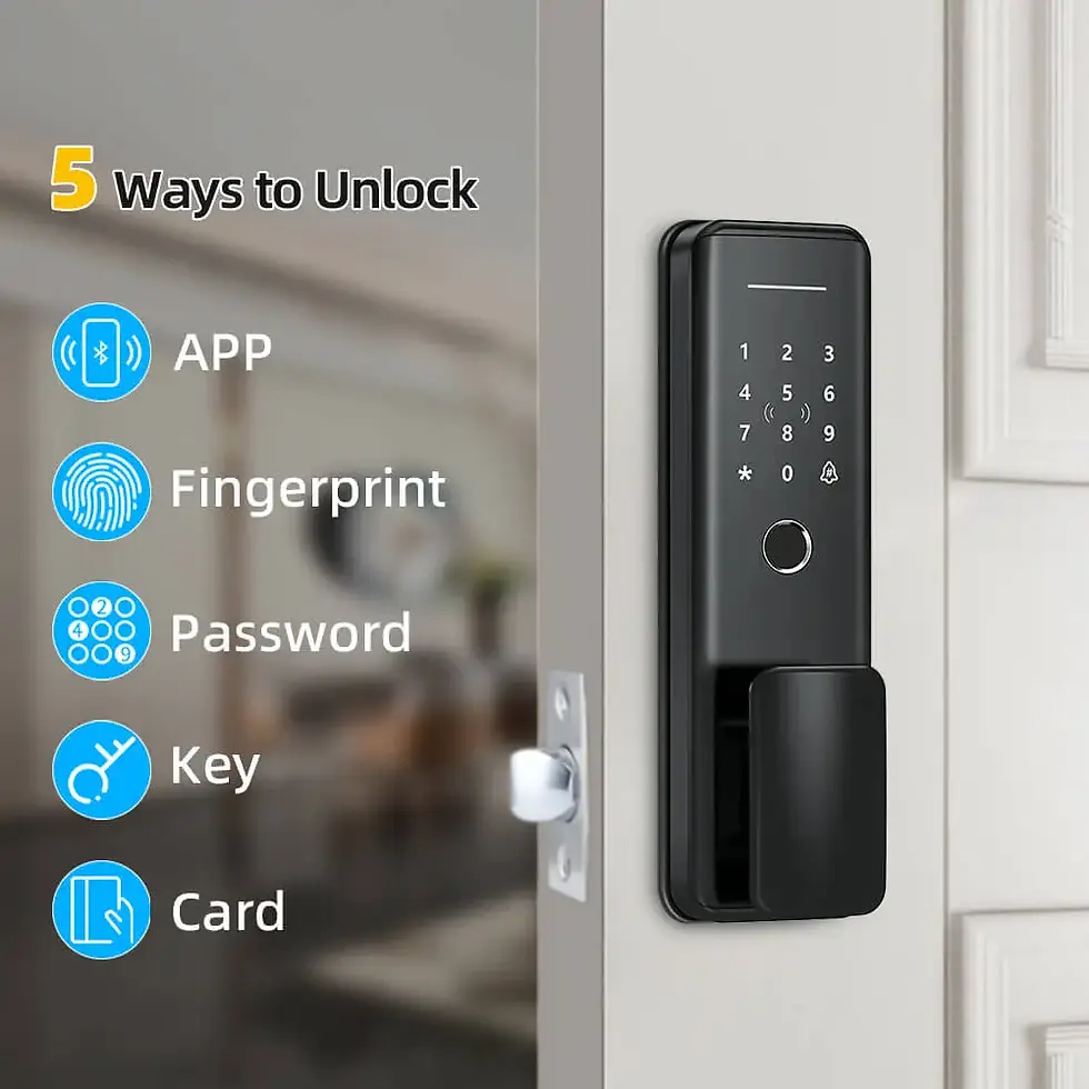 how to lock electronic door lock