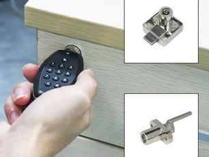 passive electronic drawer lock