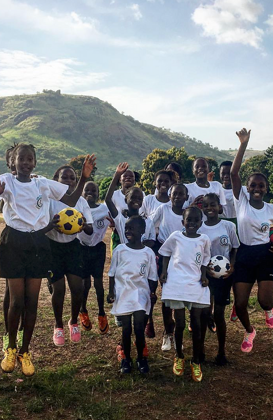 Girls in Sport Beneficiaries in Sierra Leone 
