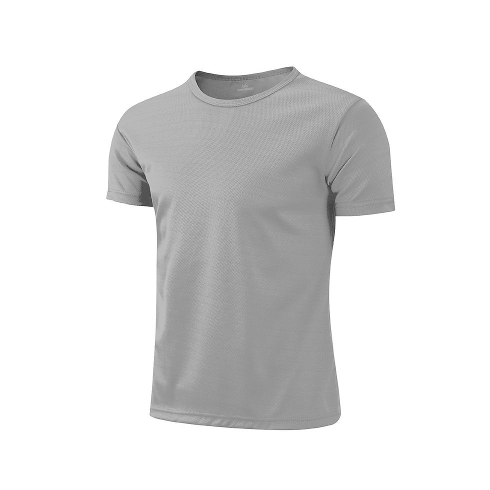 Thumbnail: Round Neck Short Sleeve T-Shirt