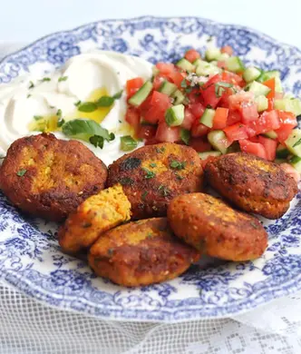 קציצות עדשים כתומות נדירות