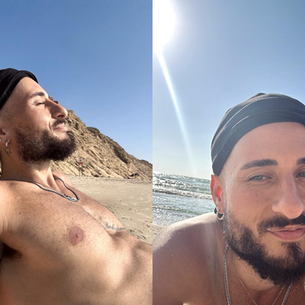 ליאור בחוף הים