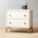 Different Design Ivory Komodin Nightstand