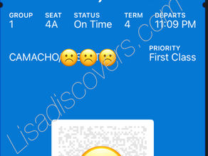 First-Class disappointment!