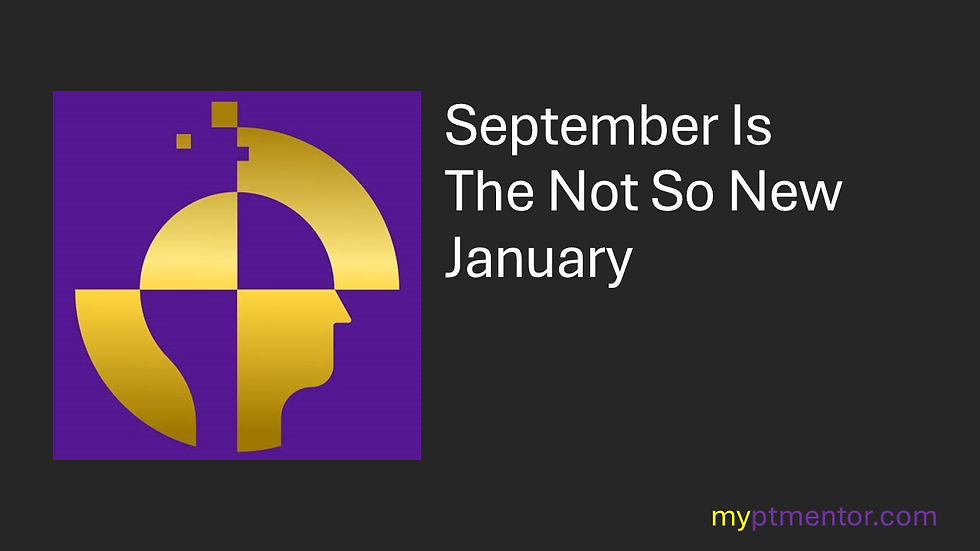 September is the not so new January
