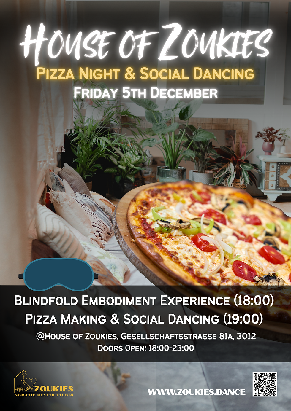 Blindfolded Embodiment - Pizza Making & Social Dancing