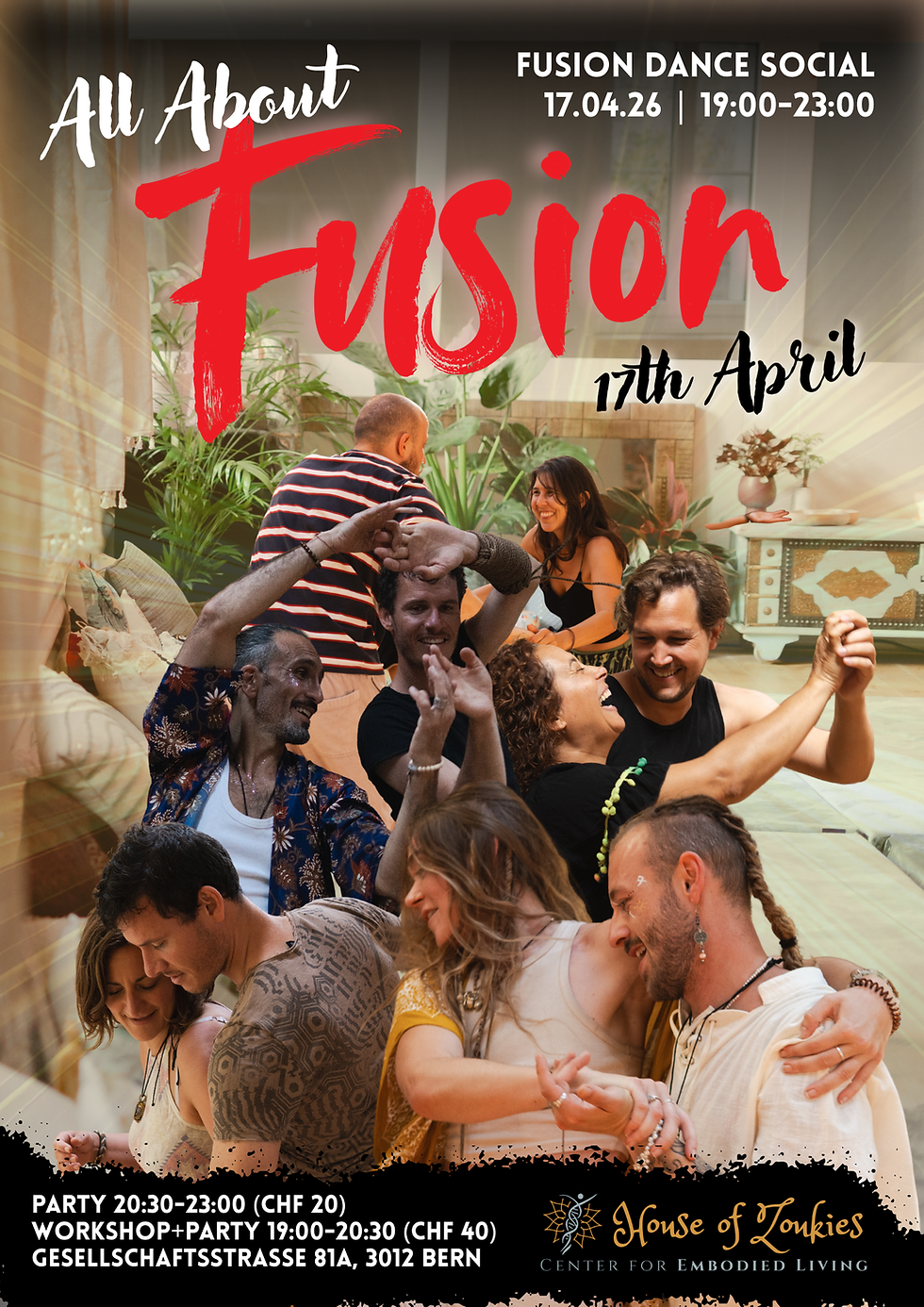 All About FUSION social dance party