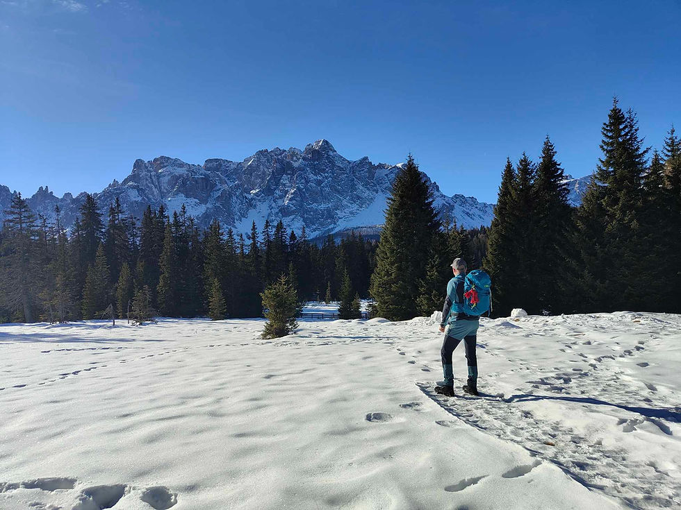 La meravigliosa spinale rocciosa della Croda Rossa di Sesto