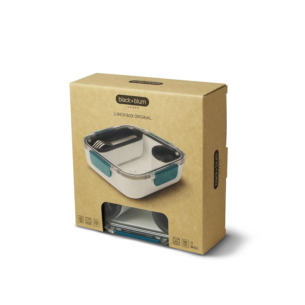Thumbnail: black+blum Lunch Box Original (PP) 34oz (1000ml) - Ocean
